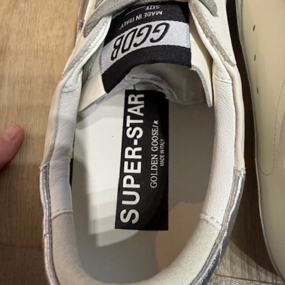 NEW GGDB Golden Goose Superstar Grey/White Shoes Sz. 41 (US 10.5) - Picture 3 of 6